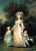 Marie Antoinette with her children